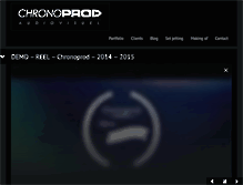 Tablet Screenshot of chronoprod.fr